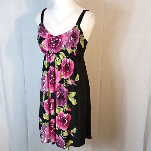 BCX Floral Sleeveless Mini Dress - Picture 8 of 8